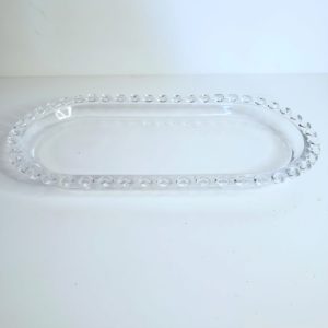 Bandeja de Cristal Oval (Locação)