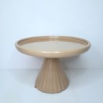 Boleira Cerâmica Frisada cor Amarula P