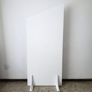 Painel Lateral Diagonal Branco
