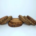 Bolacha de Madeira Média Rustica