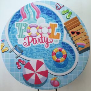 Tecido Sublimado Pool Party 1,50mD (Locação)