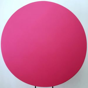 Tecido Liso Pink para suporte redondo 1,50mD (Locação)