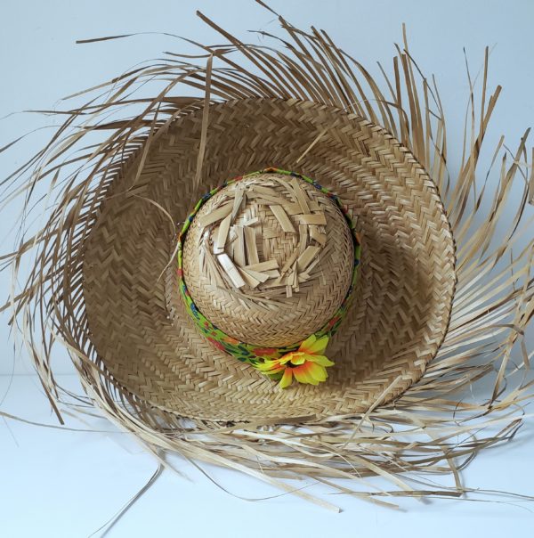 Chapéu de Palha Decorado (Locação)