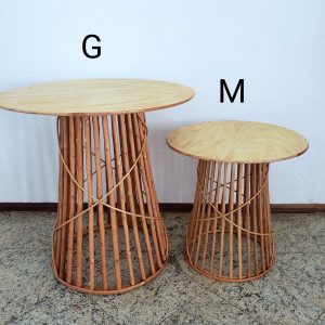 Mesa Redonda de Vime G 80 x 80