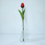 Haste de Tulipa Artificial Vermelha