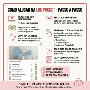 Alugue online para festa em Ponta Grossa