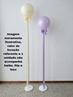 Suporte para Balão com Efeito Gás Hélio Ajustável de até 2 Metros (Locação)